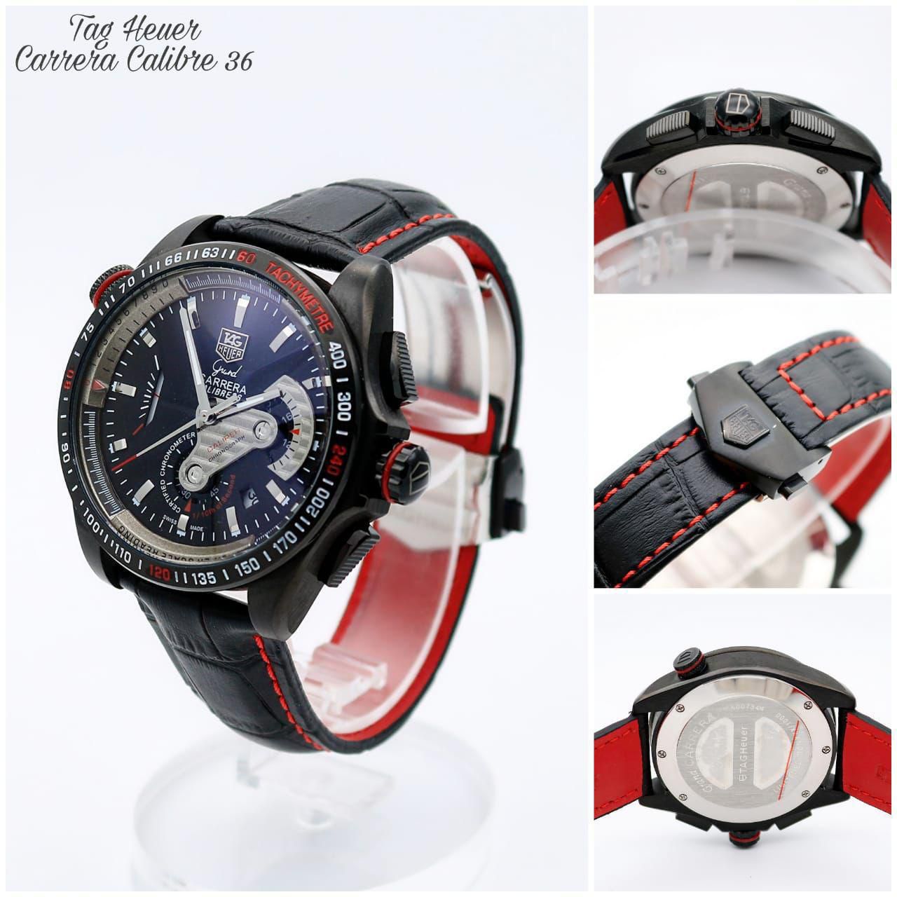 Tag Heuer Carrera Calibre  Black Dial
