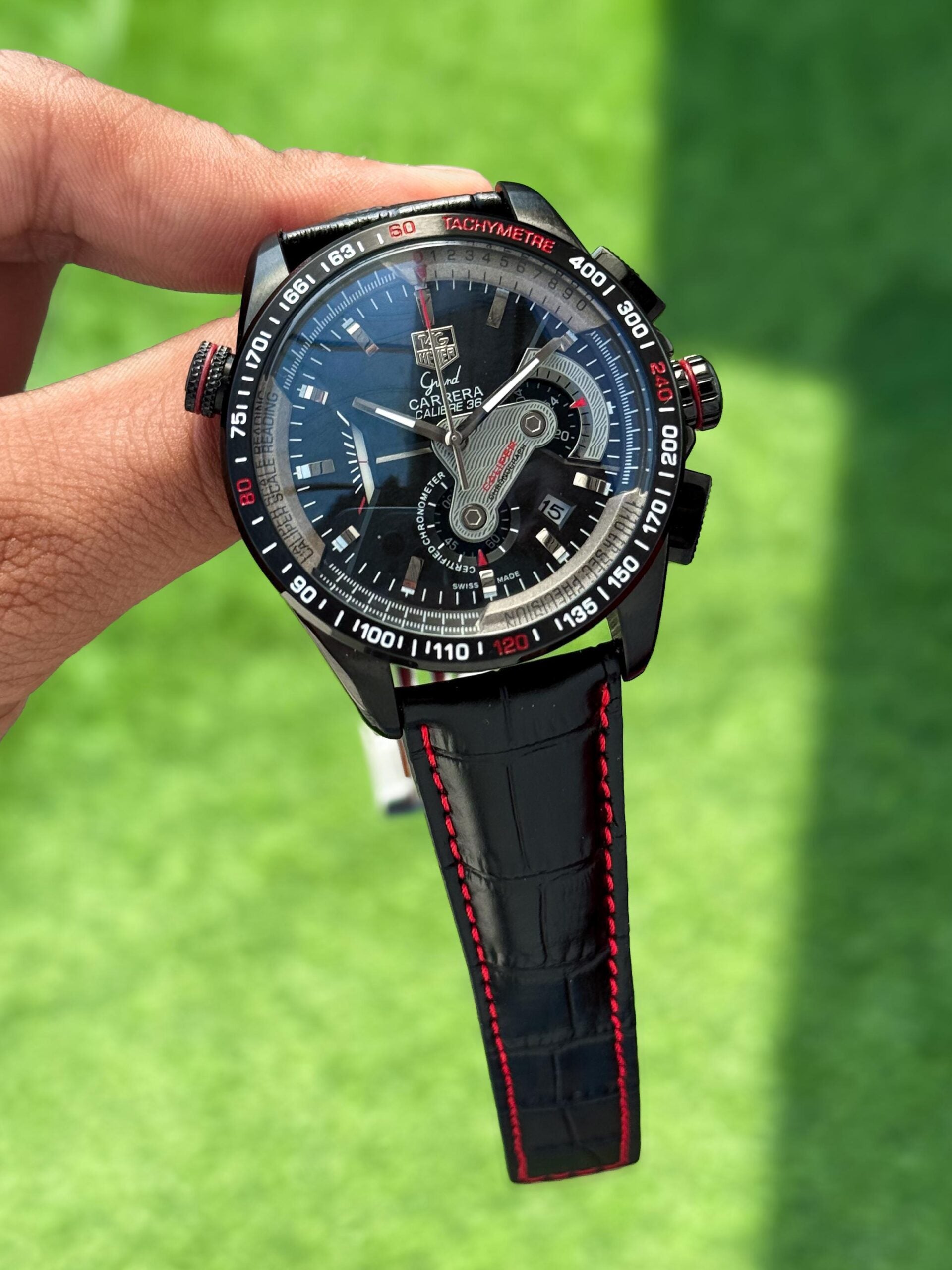 Tag Heuer Carrera Calibre  Black Dial