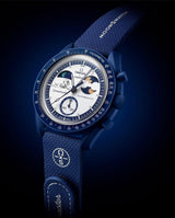 Omega Moon Blue Quartz