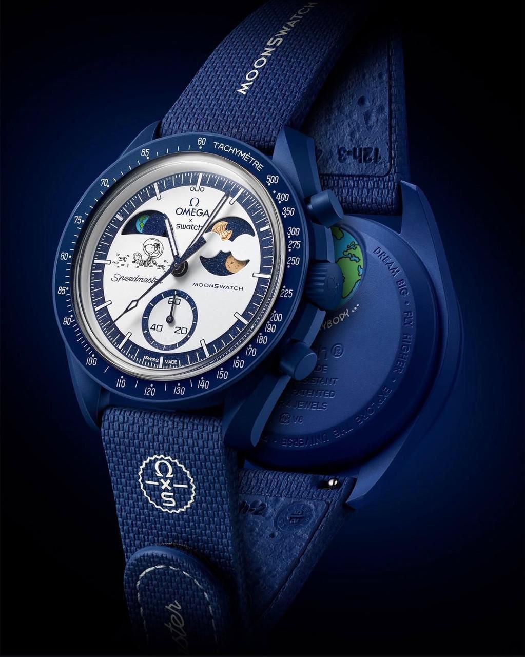 Omega Moon Blue Quartz