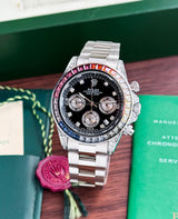 Rolex Diamond Silver Quartz
