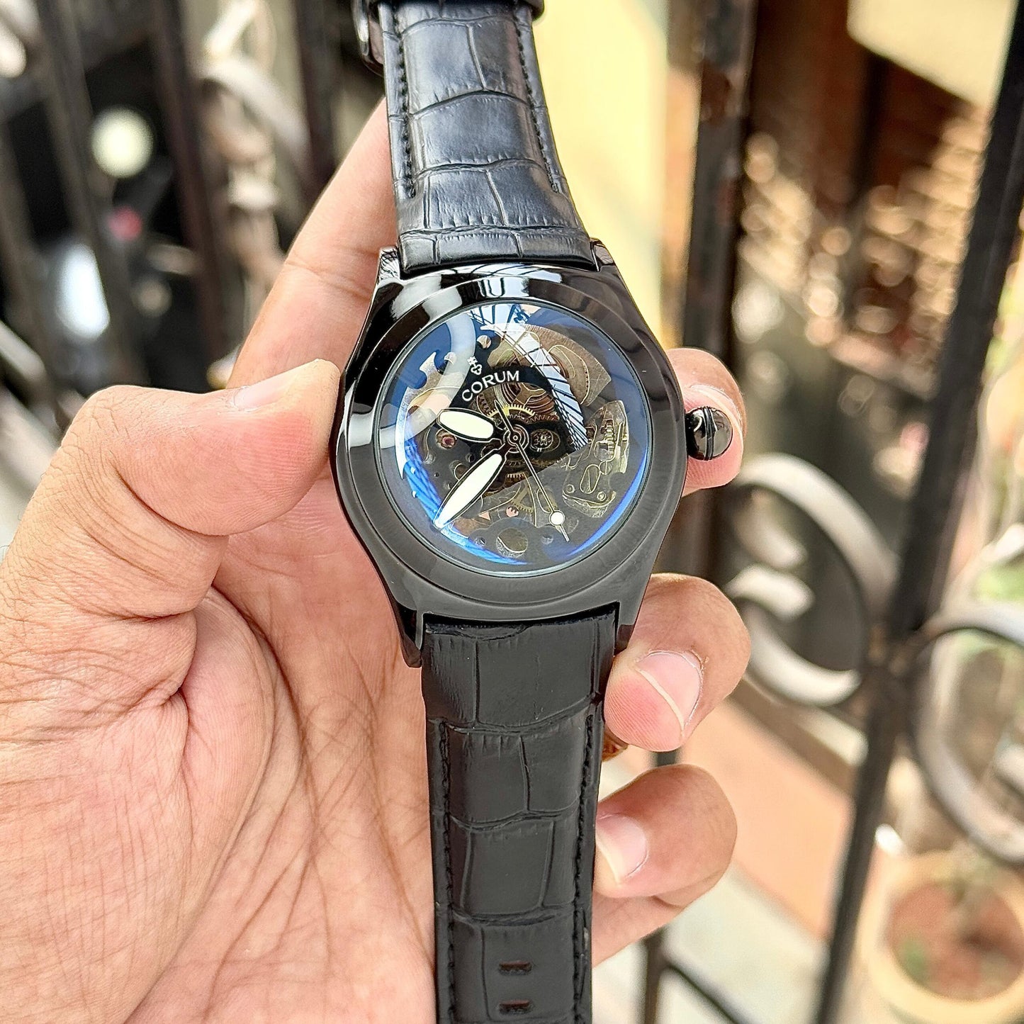 Corum Rotating Black Tourbillon Automatic