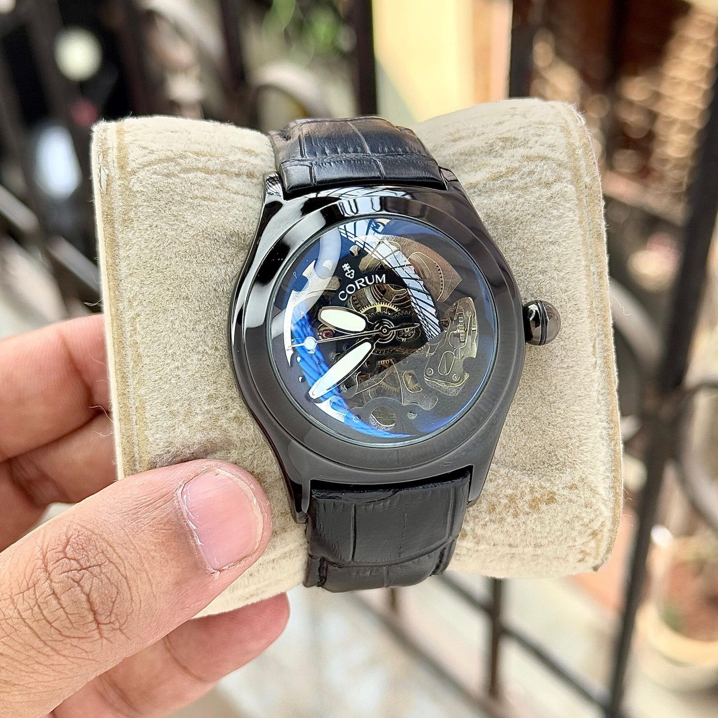 Corum Rotating Black Tourbillon Automatic