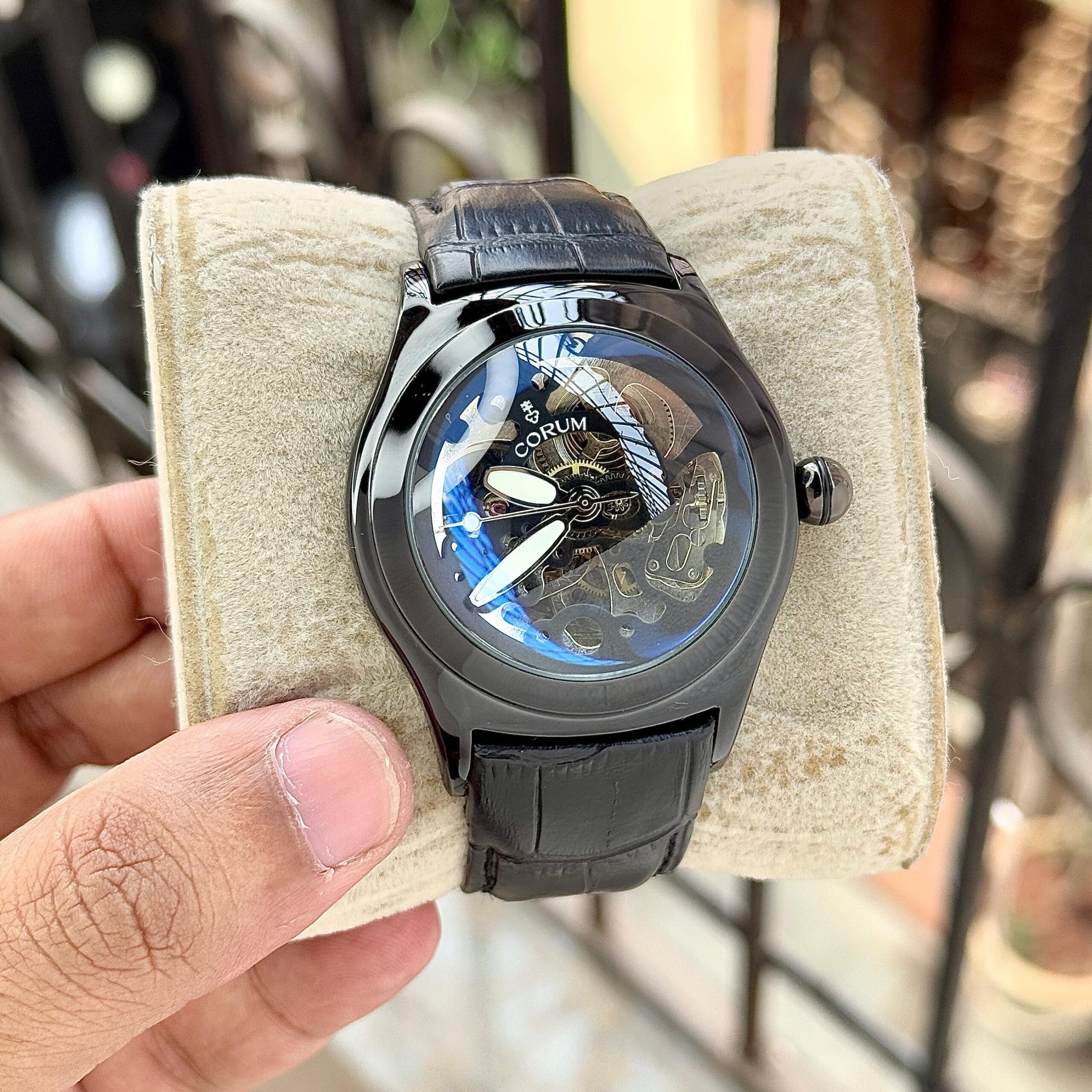Corum Rotating Black Tourbillon Automatic