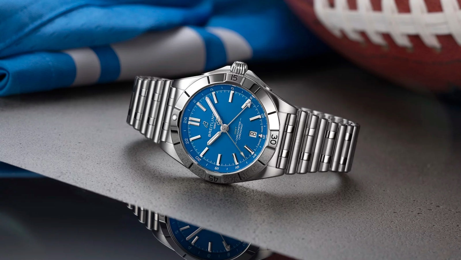 Breitling Chronomat GMT Panthers Edition