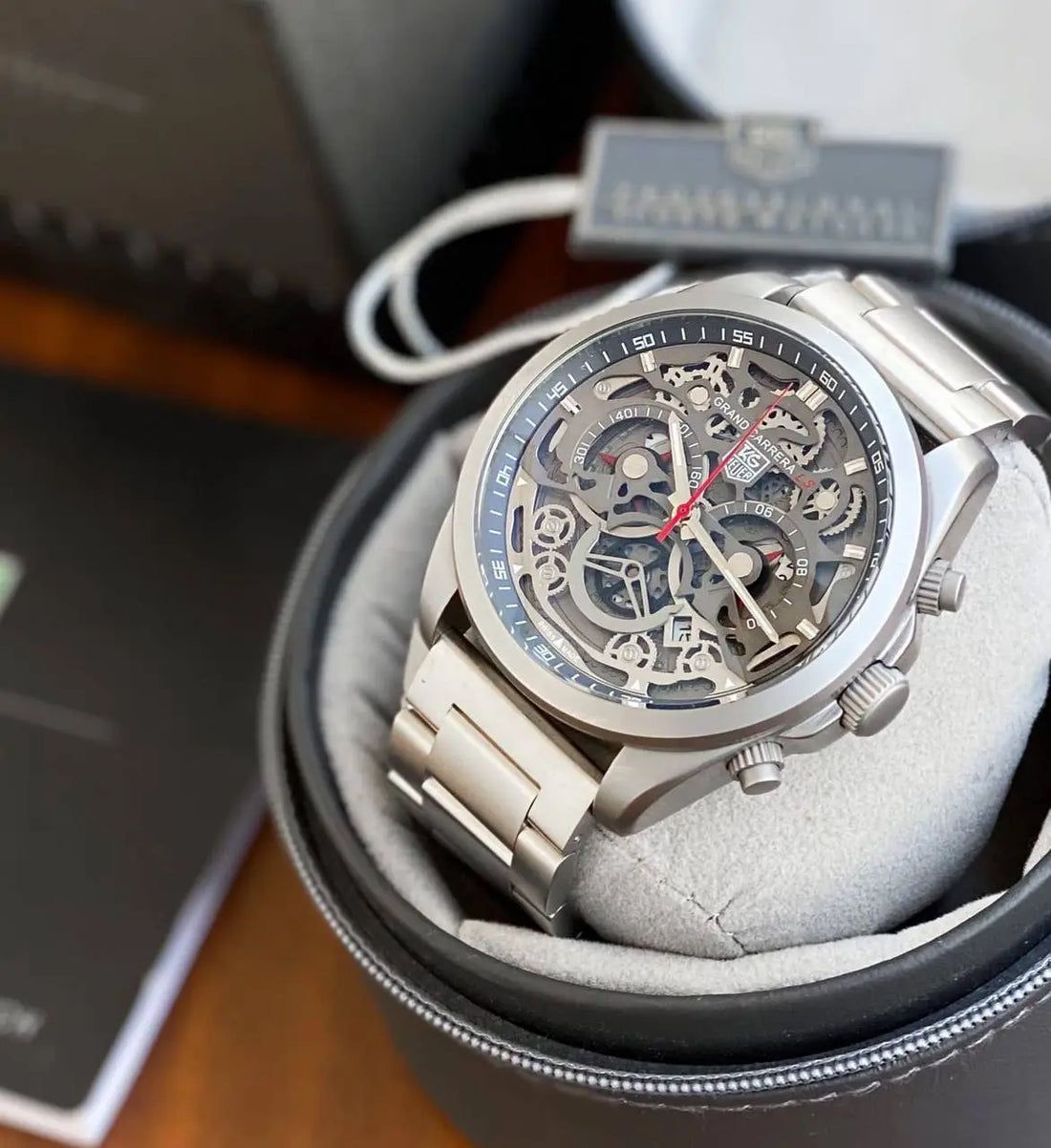 Tag Heuer CR7 silver Chronograph