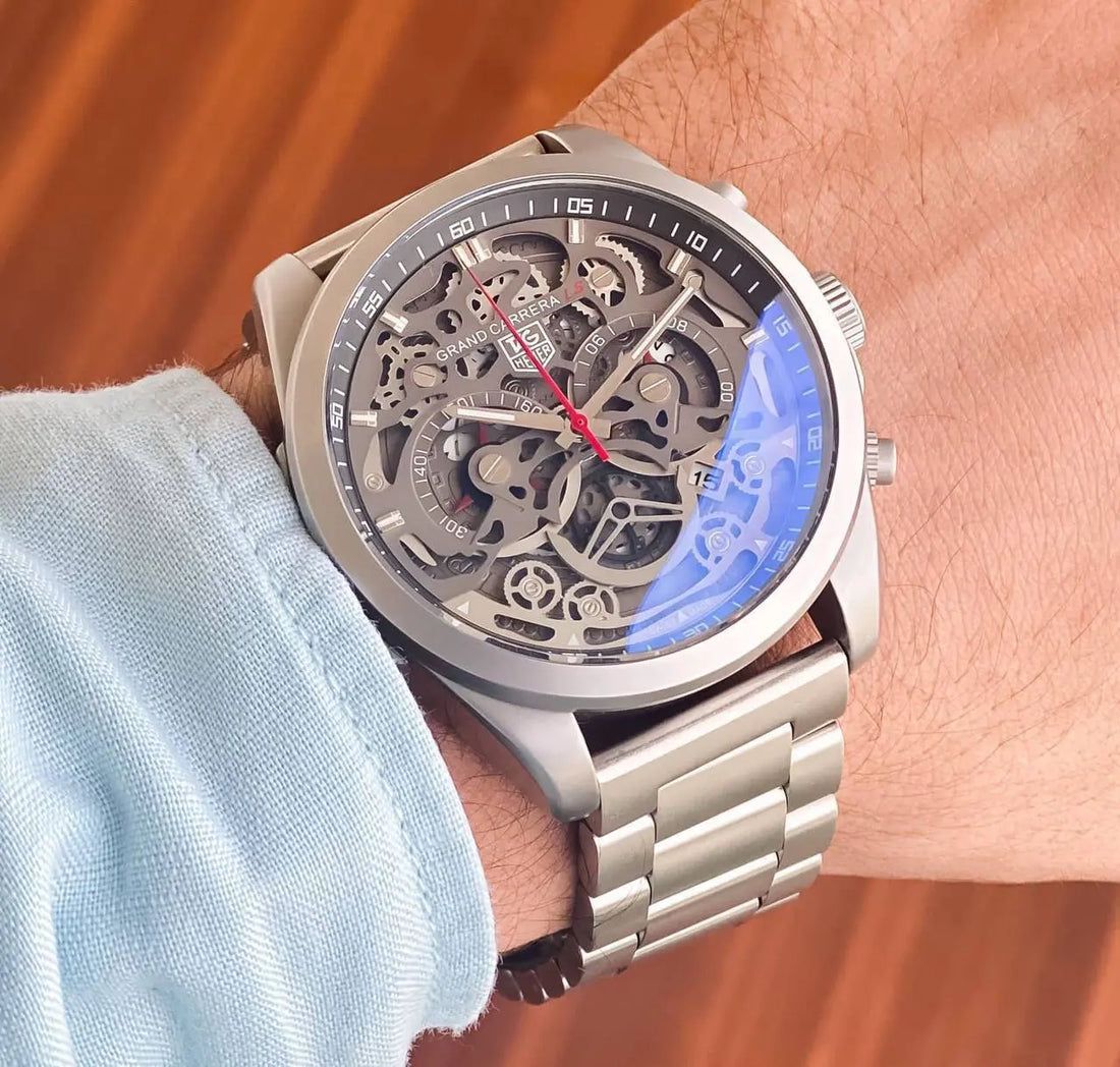 Tag Heuer CR7 silver Chronograph