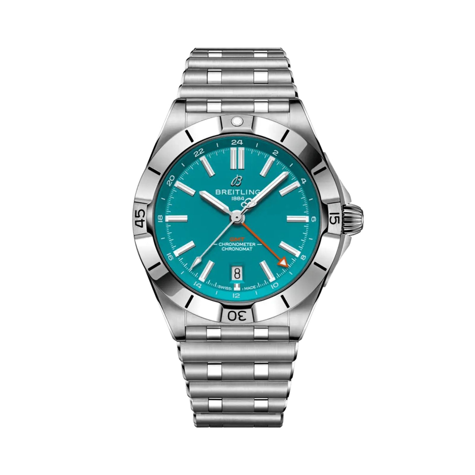 Breitling Chronomat GMT Ice Blue Dial