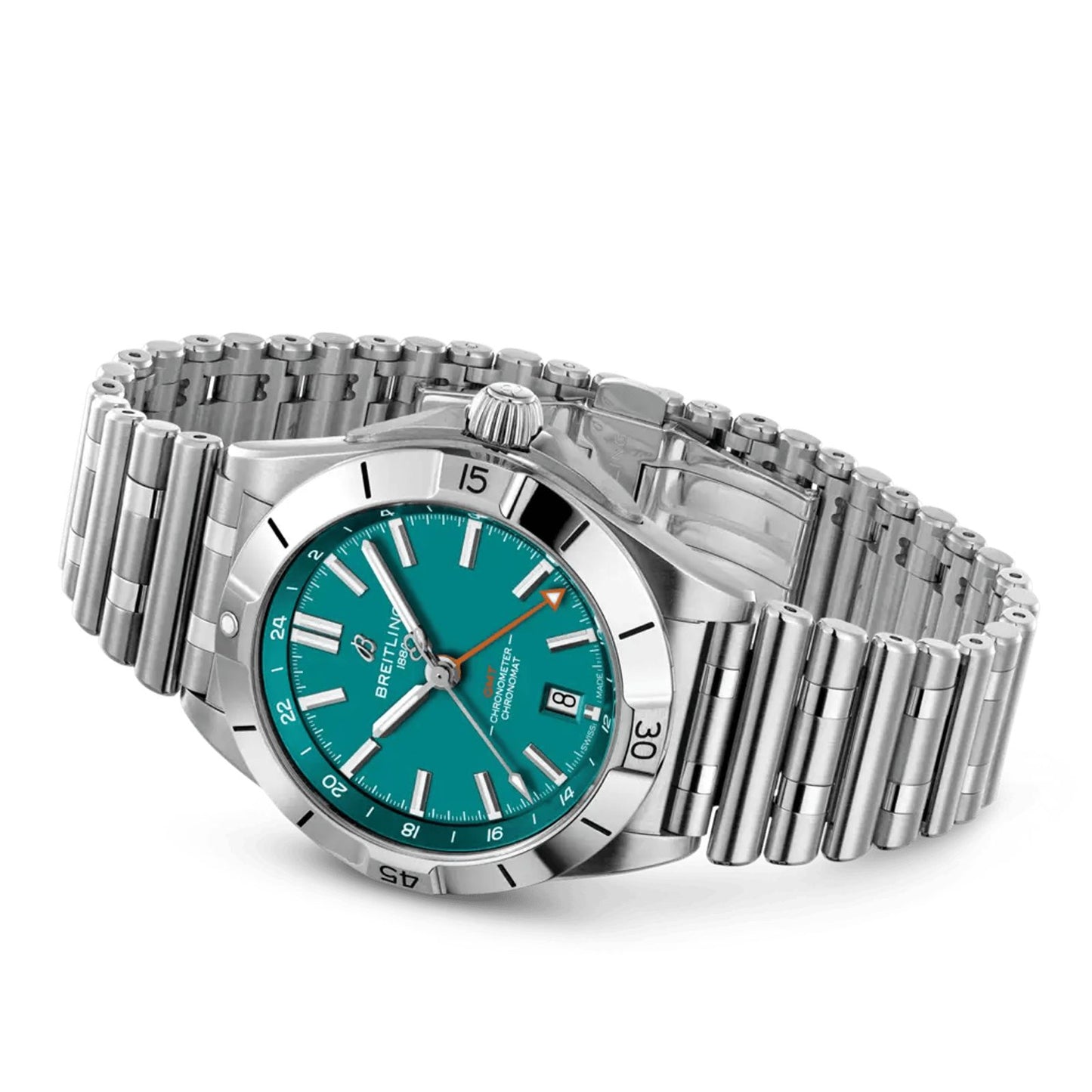 Breitling Chronomat GMT Ice Blue Dial