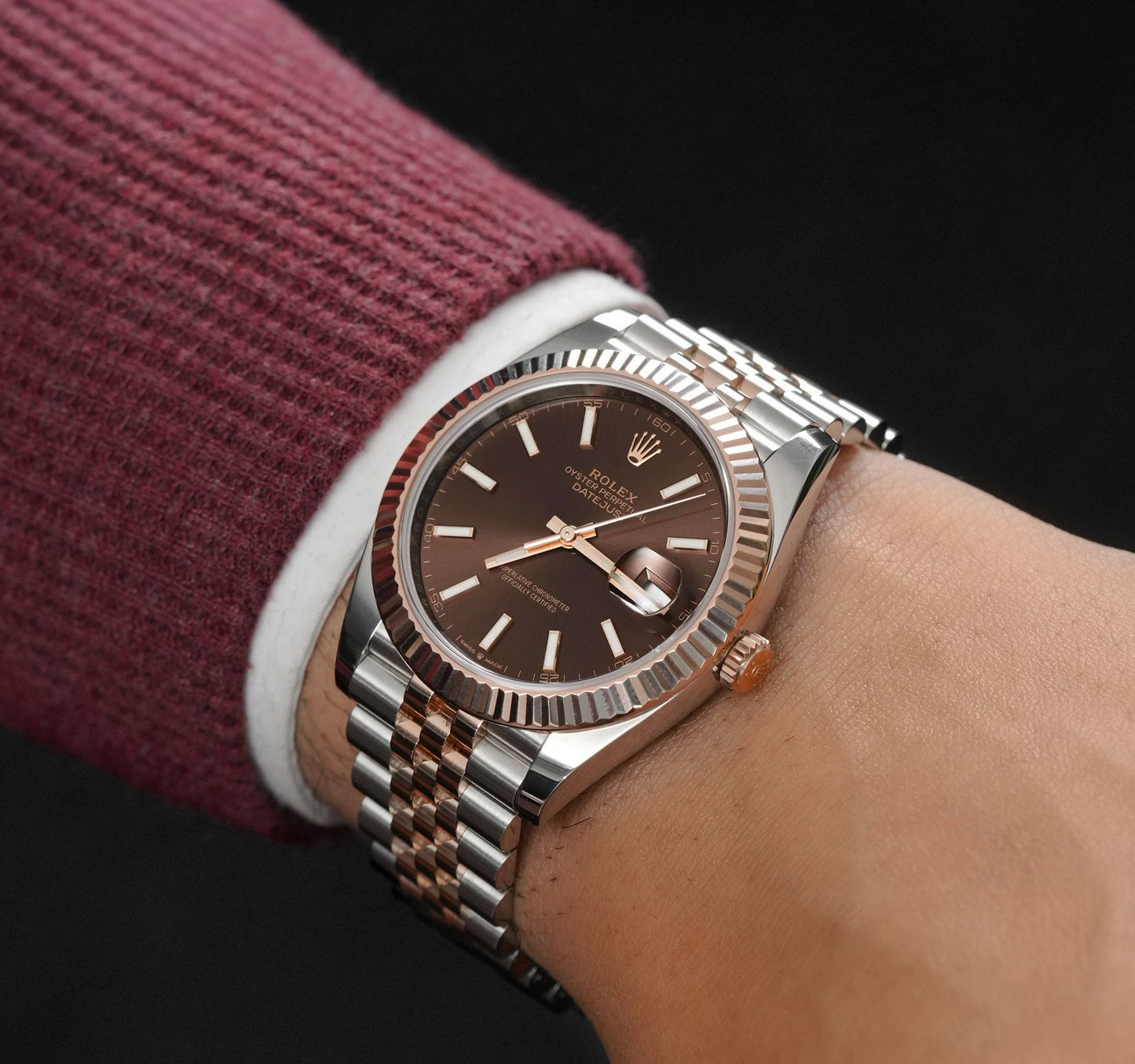 Rolex Oyster Perpetual Silver Automatic