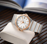 Omega Constellation Silver Quartz