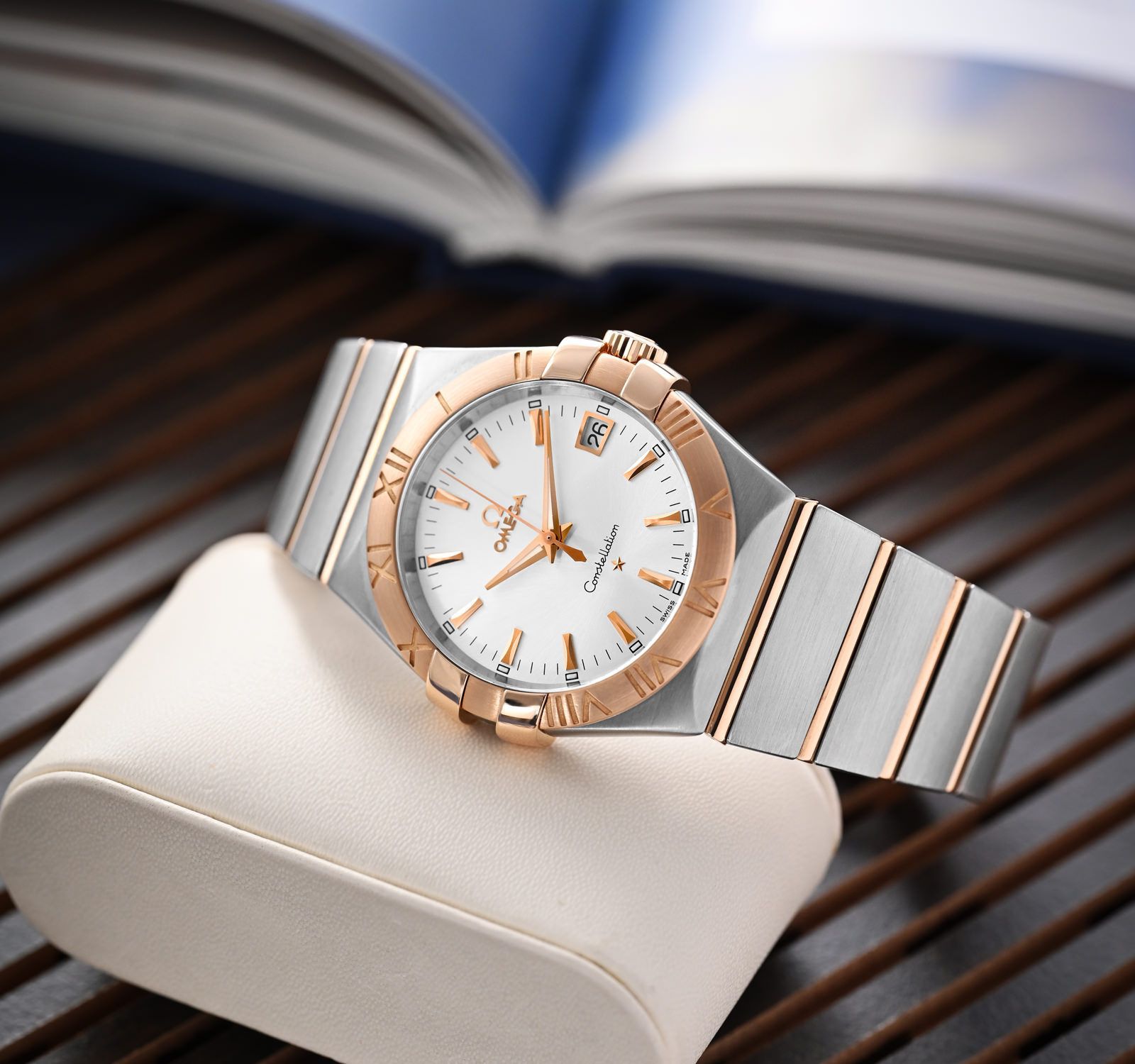 Omega Constellation Silver Quartz