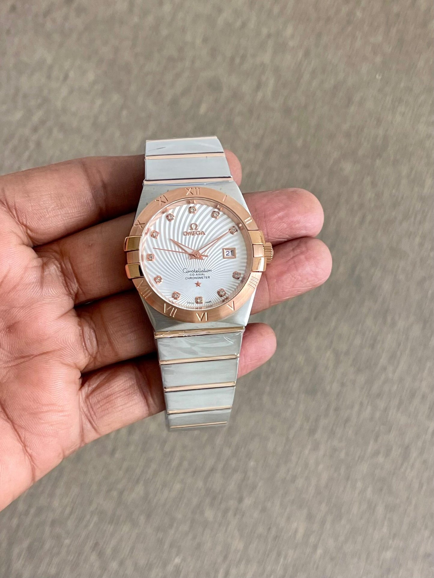Omega Constellation White Dial Quartz