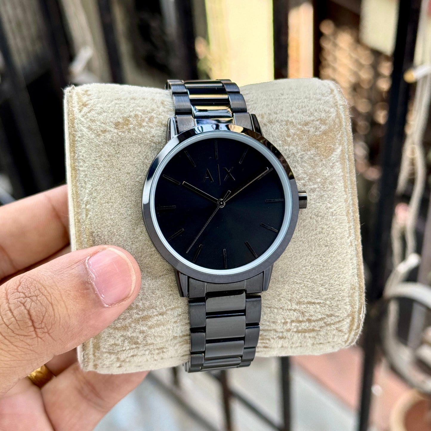 Armani Exchange Black Dial Quartz