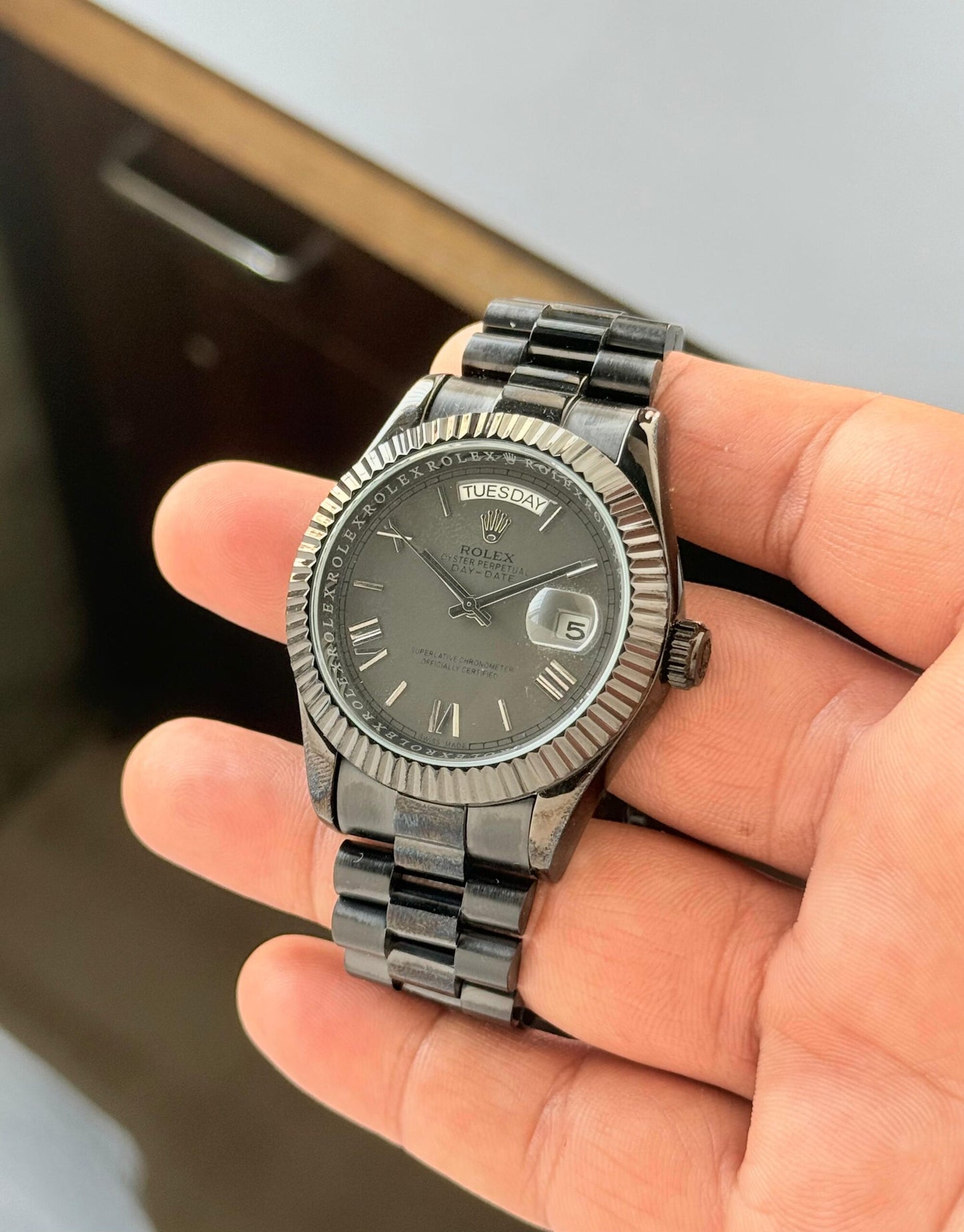 Rolex Oyster Perpetual Day-Date Black Automatic