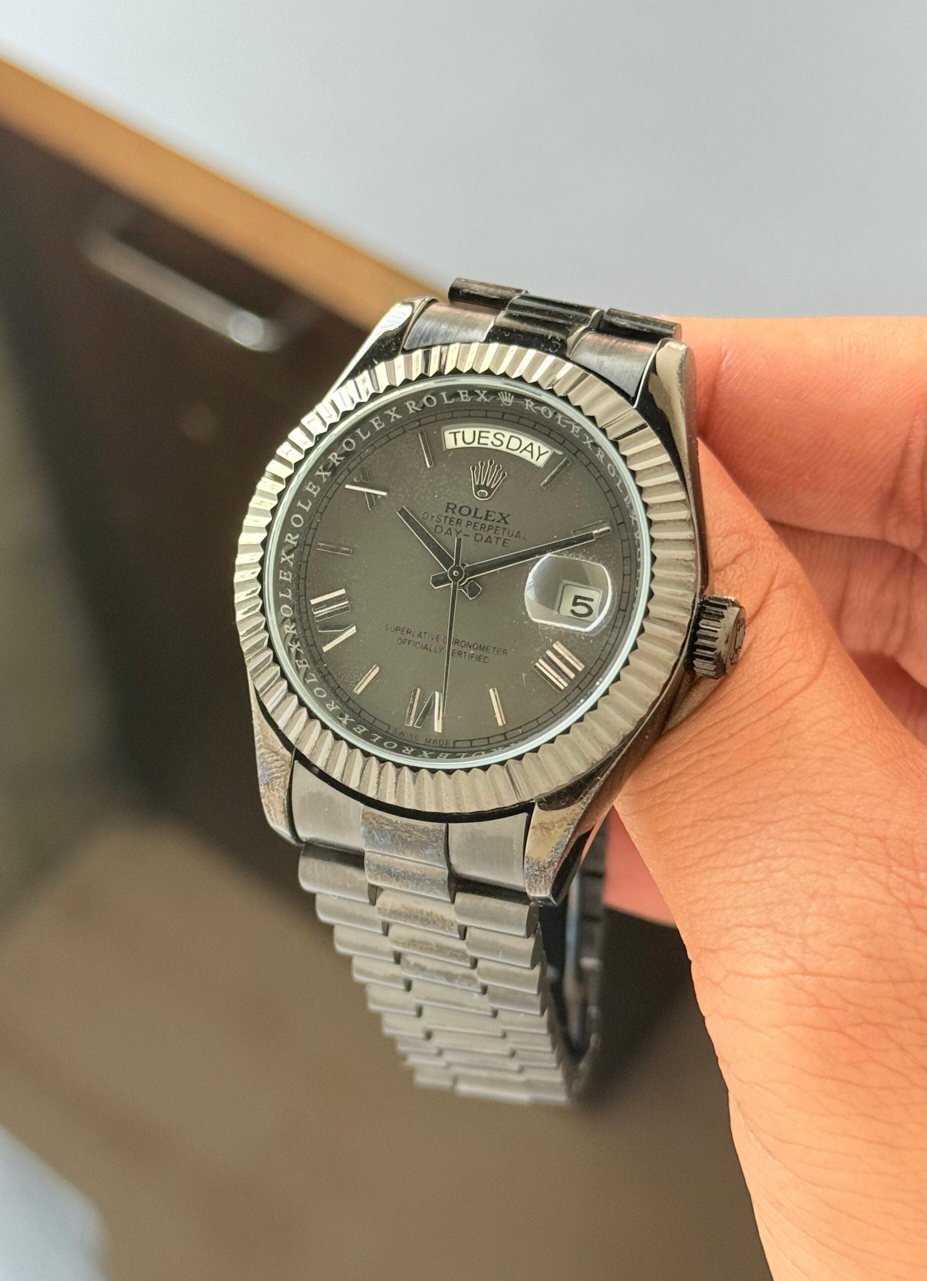 Rolex Oyster Perpetual Day-Date Black Automatic