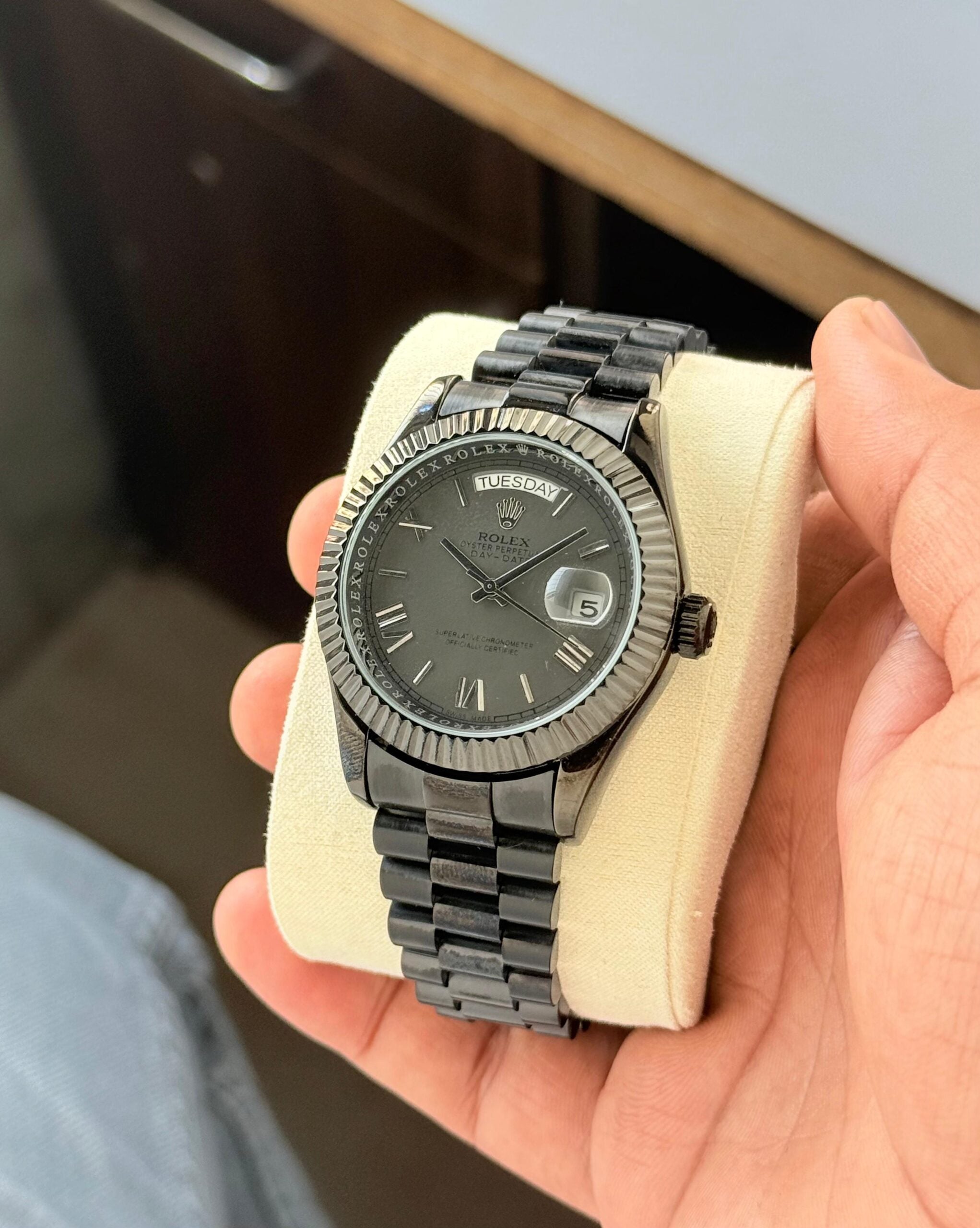 Rolex Oyster Perpetual Day-Date Black Automatic
