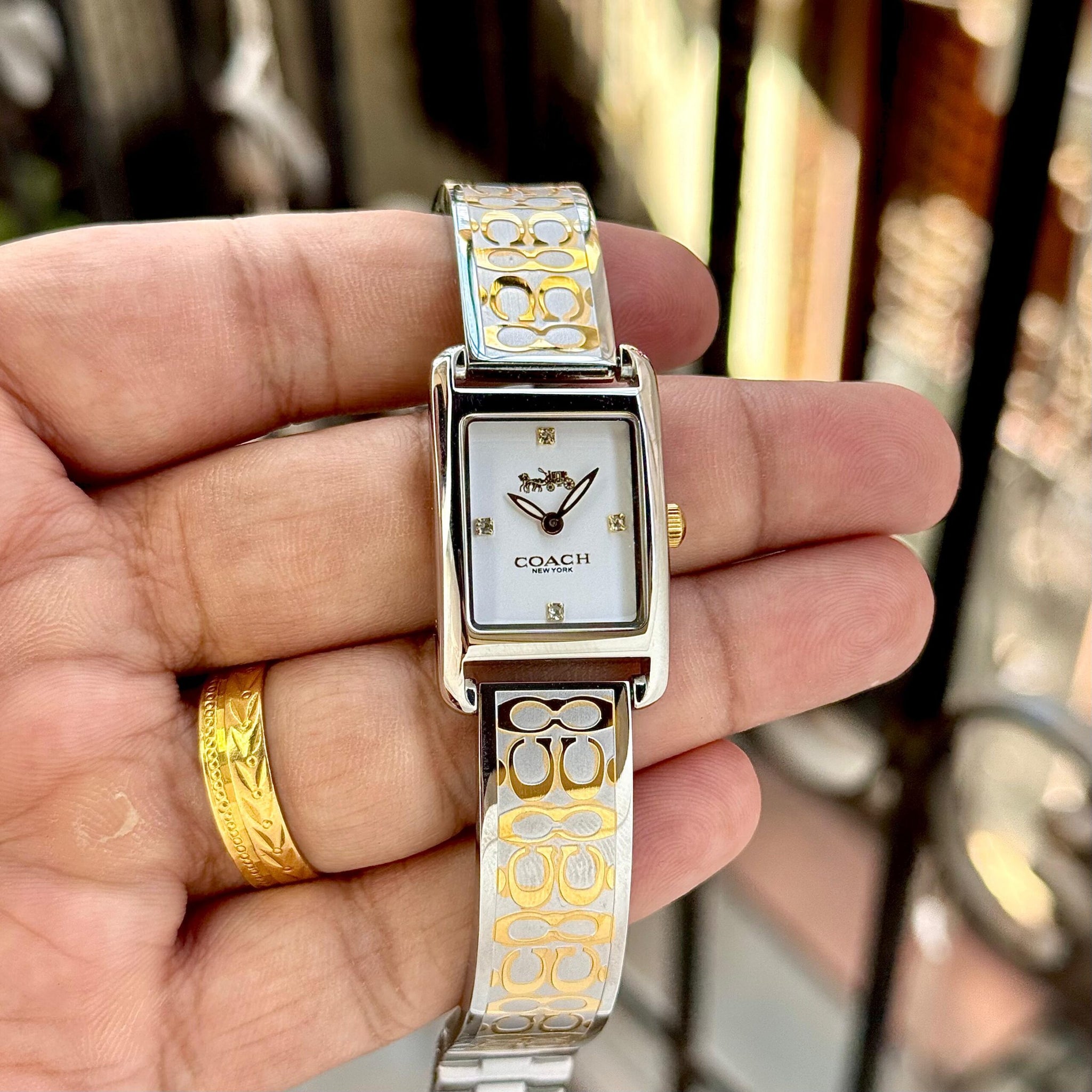 Coach Allie Two-Tone Quartz