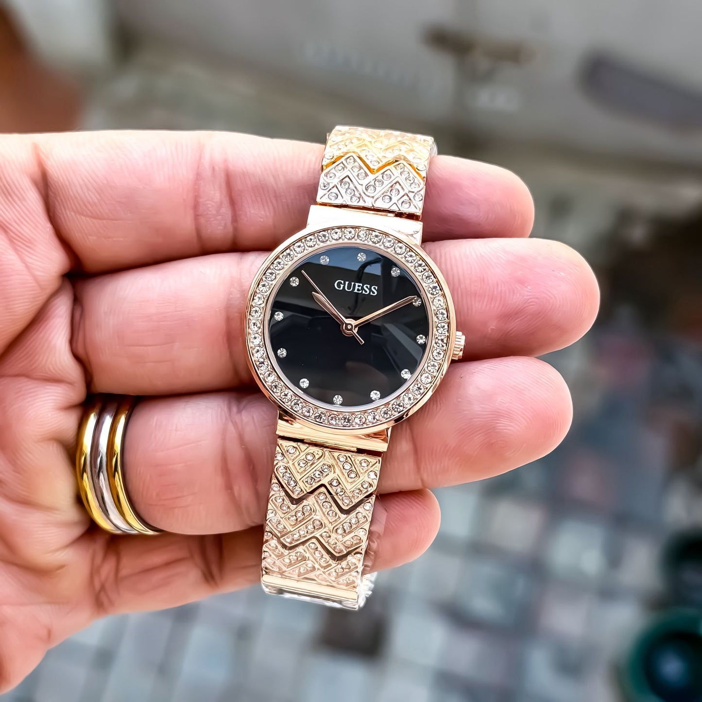 Guess Black Dial Quartz