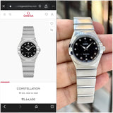 Omega Constellation Black Starry Dial