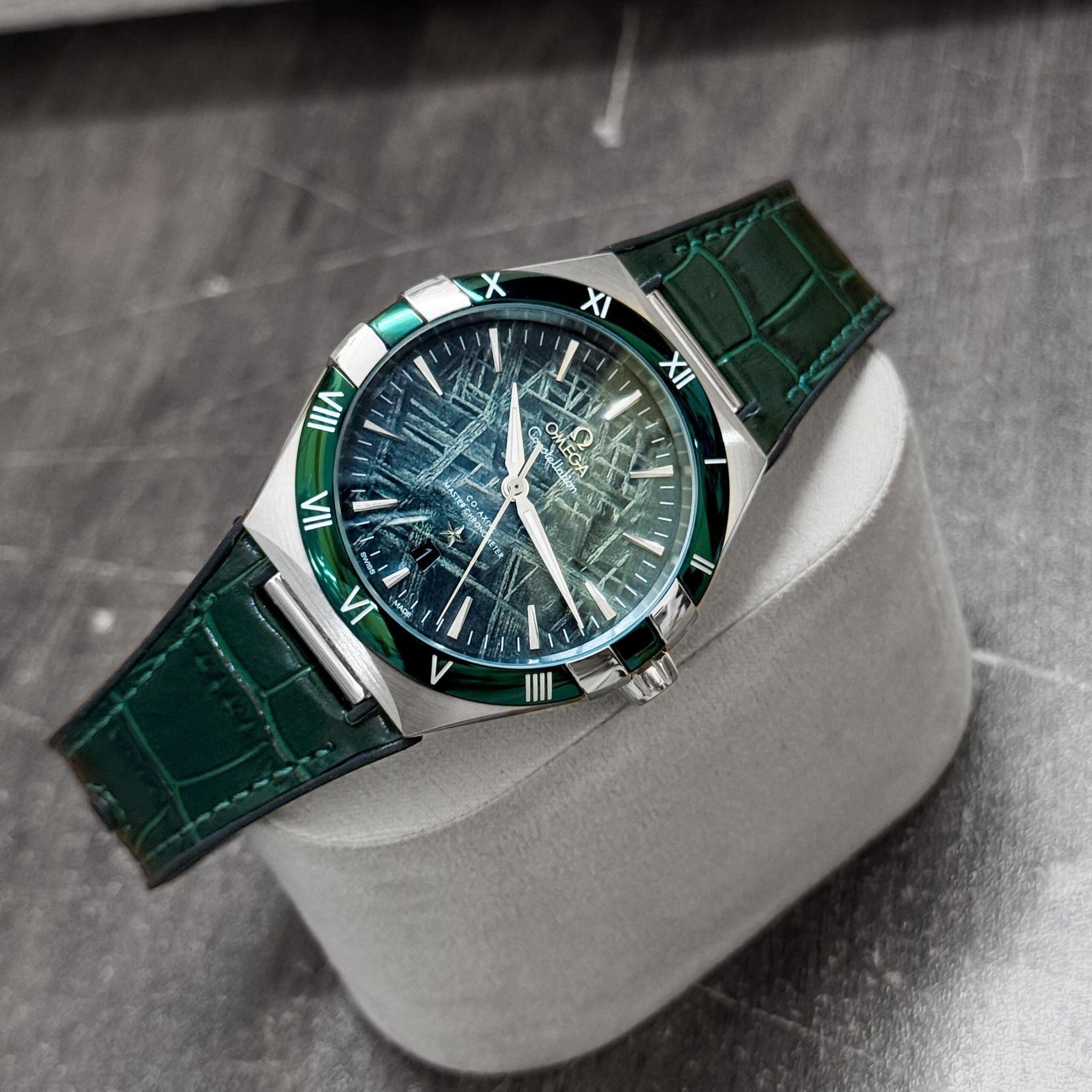 Omega Constellation Green Automatic