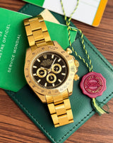 Rolex Daytona Gold Tone Round Dial