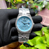 Rolex Land-Dweller Ice Blue Dial