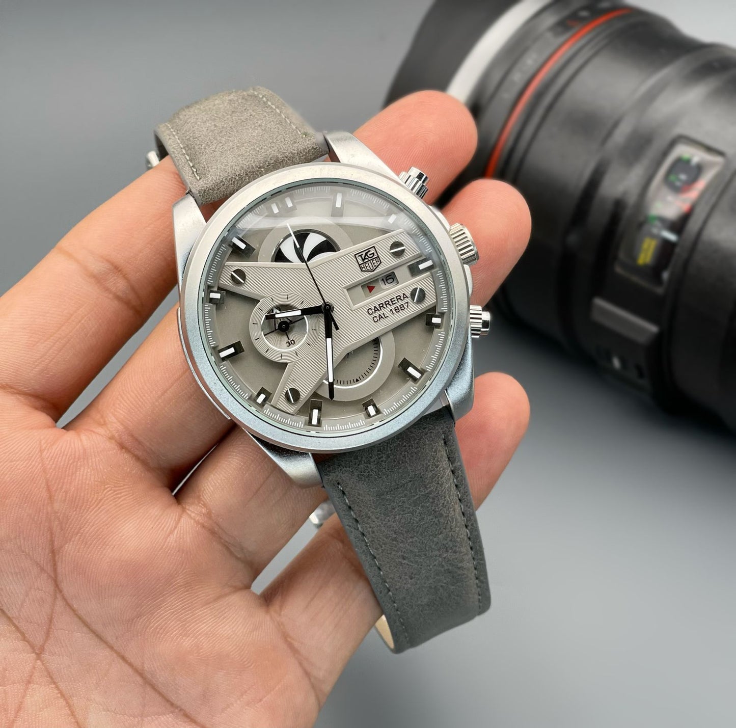 Tag Heuer CR7 Grey Chronograph