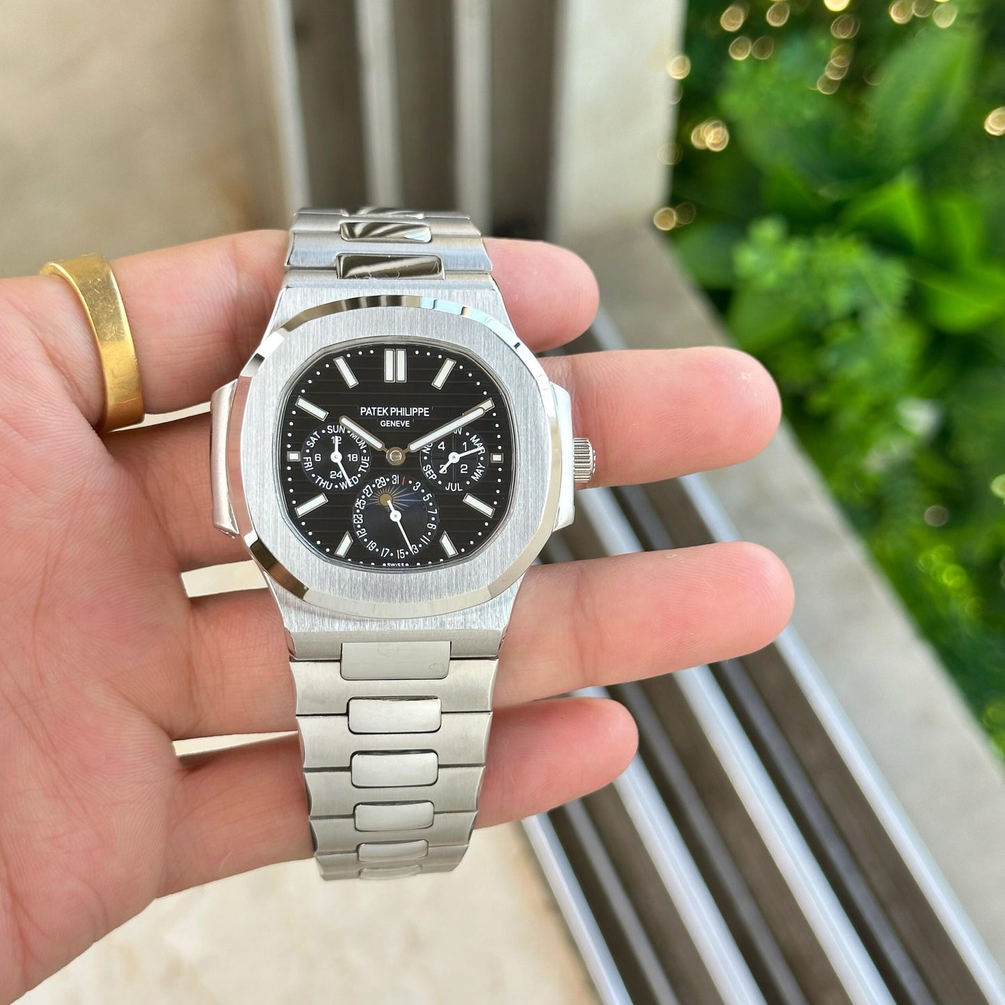 Patek Philippe Nautilus Silver Automatic