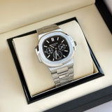 Patek Philippe Nautilus Silver Automatic