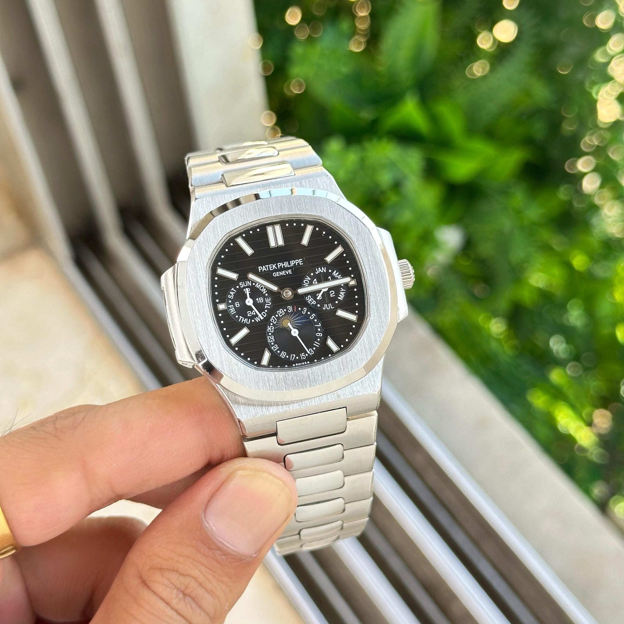 Patek Philippe Nautilus Silver Automatic
