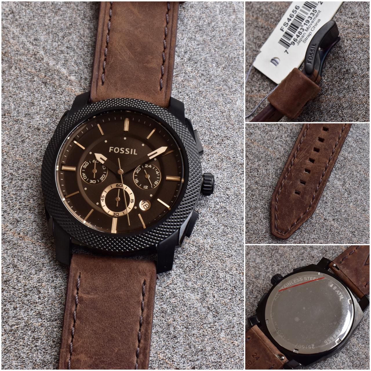 Fossil FS4656 Black Chronograph