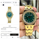 Guess Desire Analog Series Green Dial