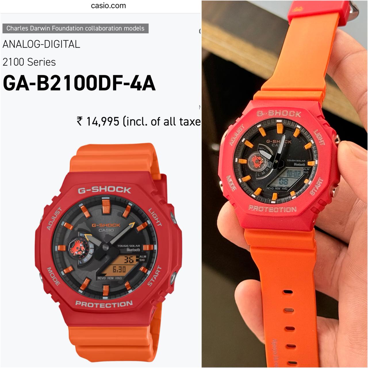 G Shock GA-B2100 Digital Analog