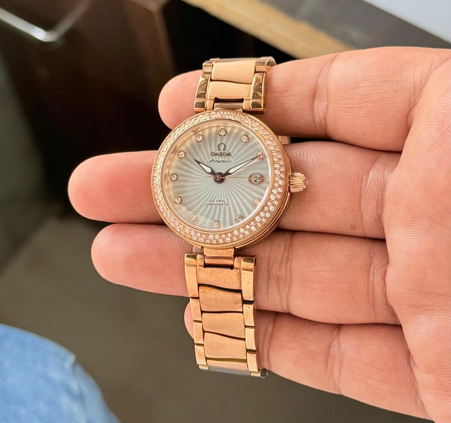 Omega Ladymatic White Dial