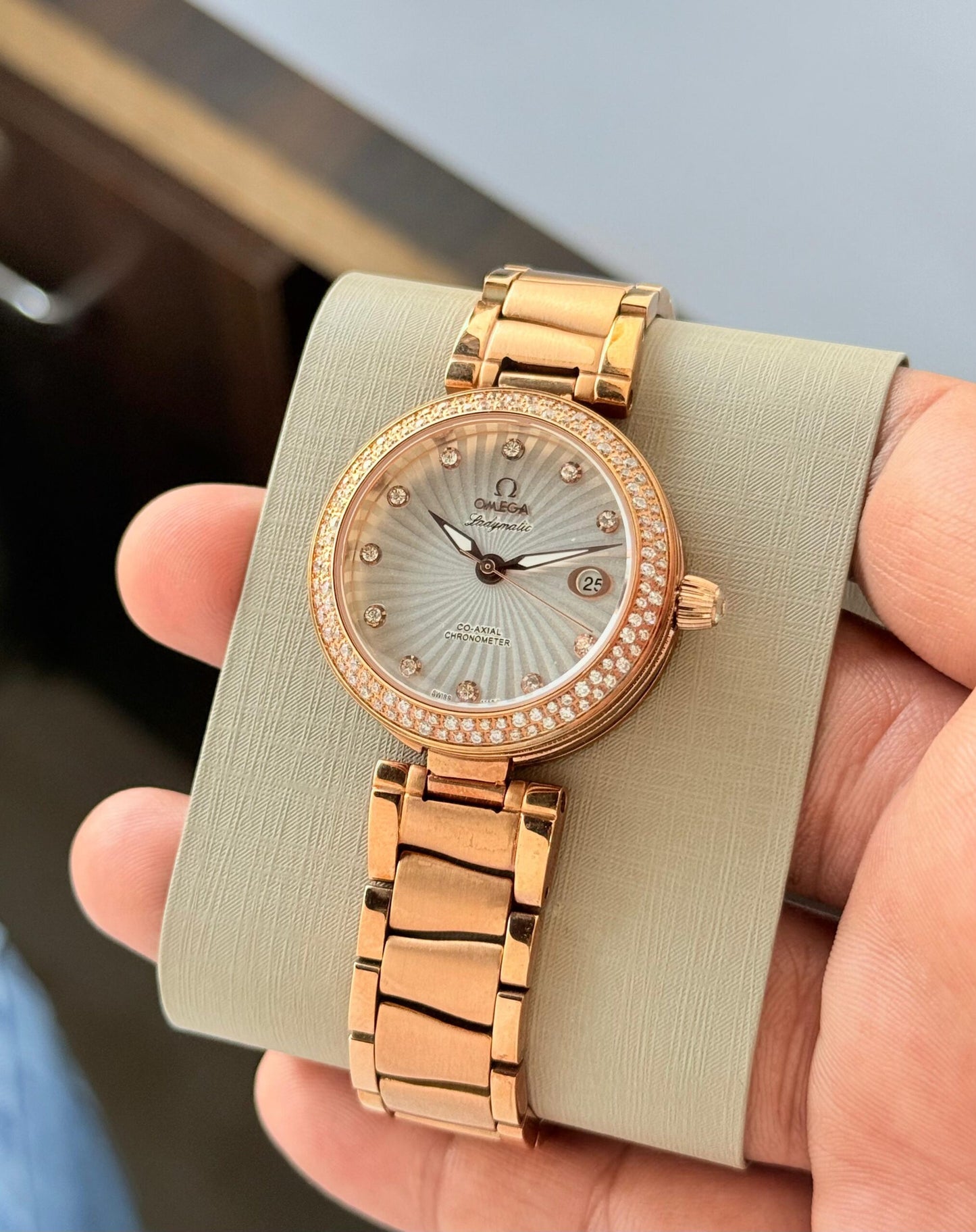 Omega Ladymatic White Dial