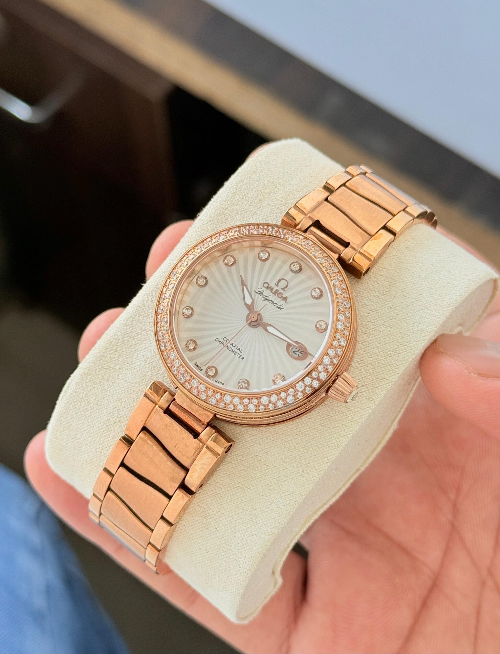 Omega Ladymatic White Dial