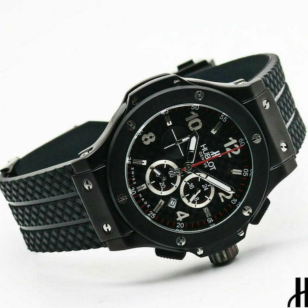 Hublot Big Bang Black Multifunction Dial