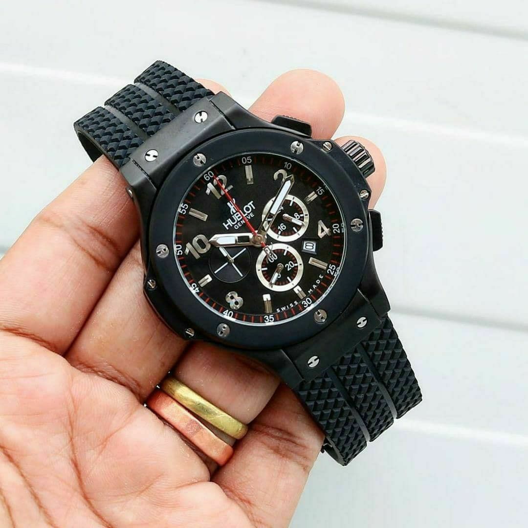 Hublot Big Bang Black Multifunction Dial