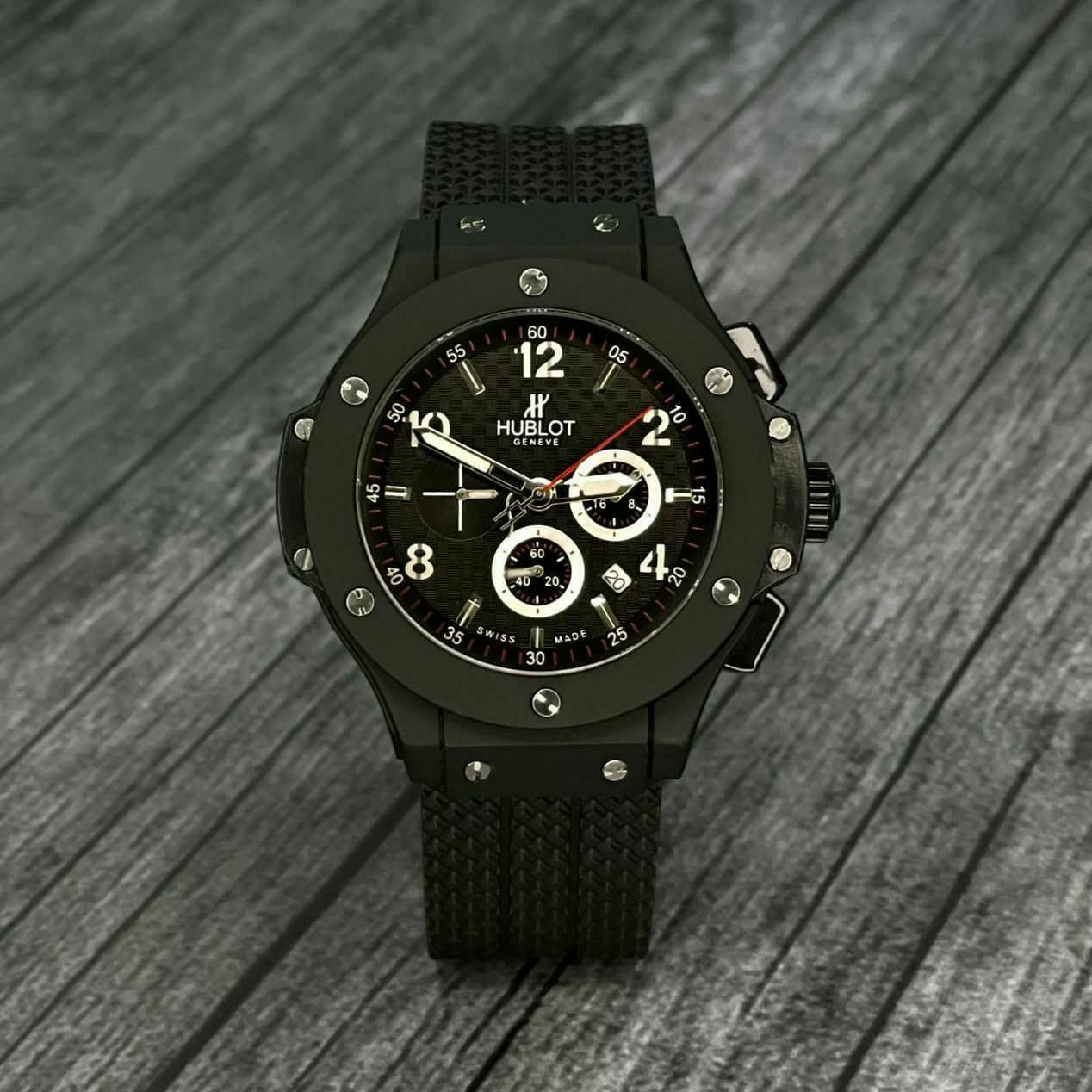 Hublot Big Bang Black Multifunction Dial