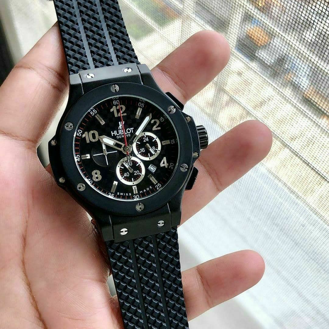 Hublot Big Bang Black Multifunction Dial