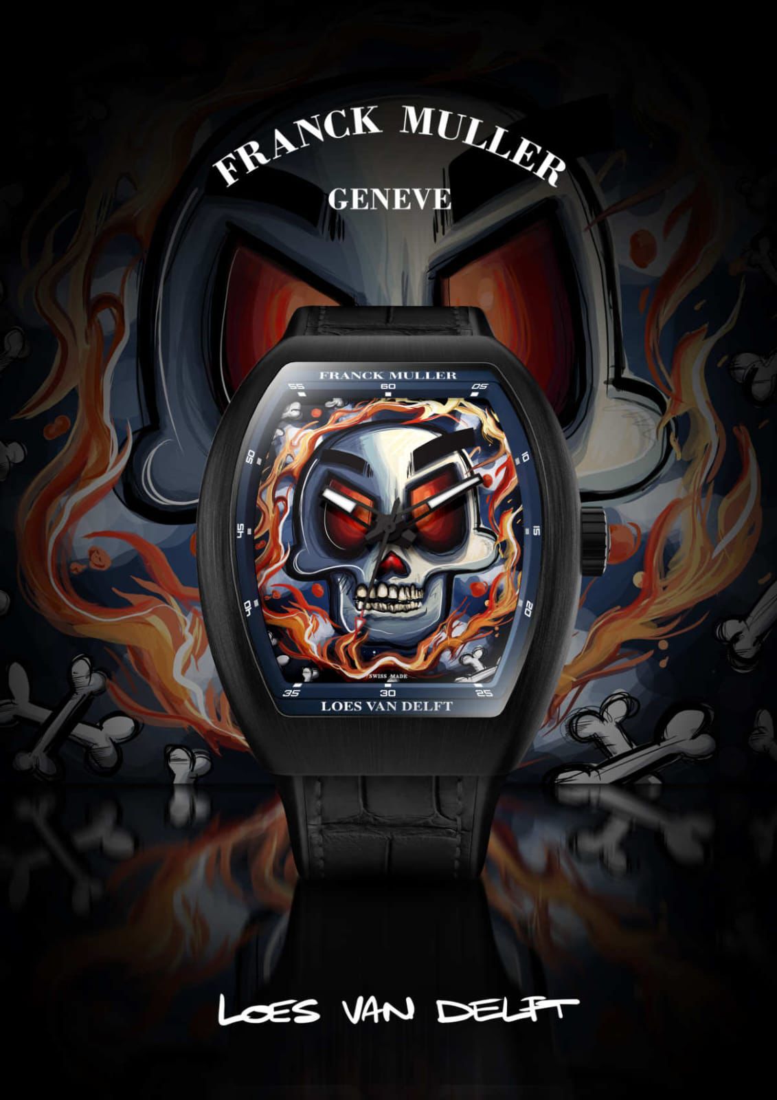 Franck Muller Vanguard Black Automatic