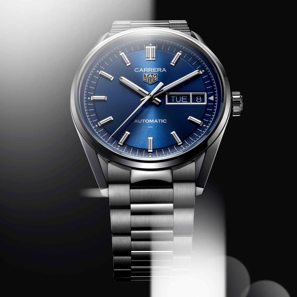 Tag Heuer Carrera Day-Date Silver