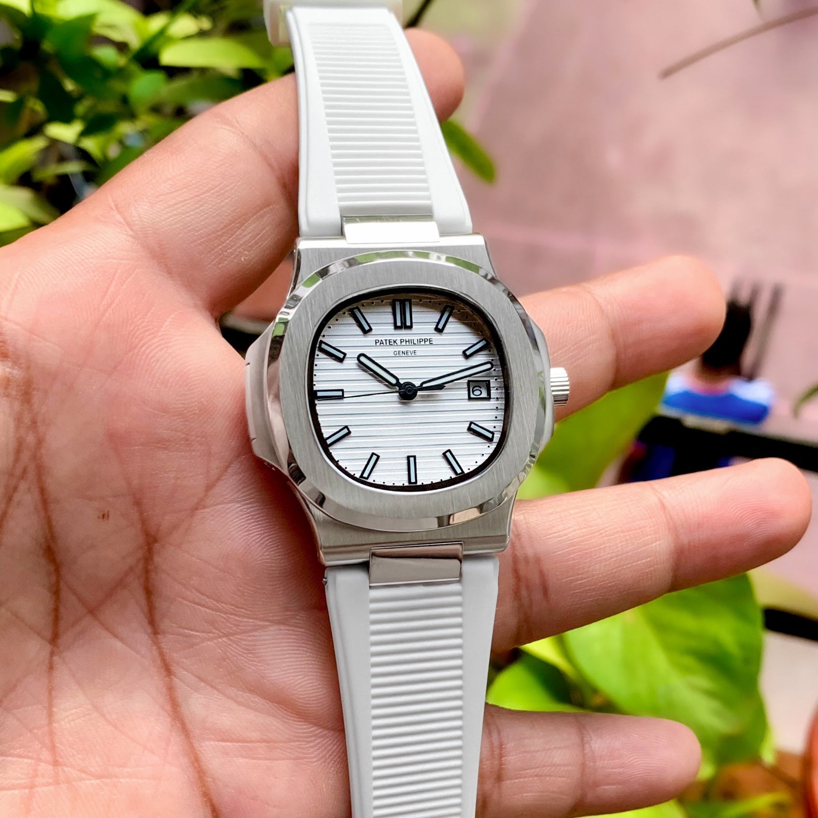 Patek Philippe Nautilus White Automatic