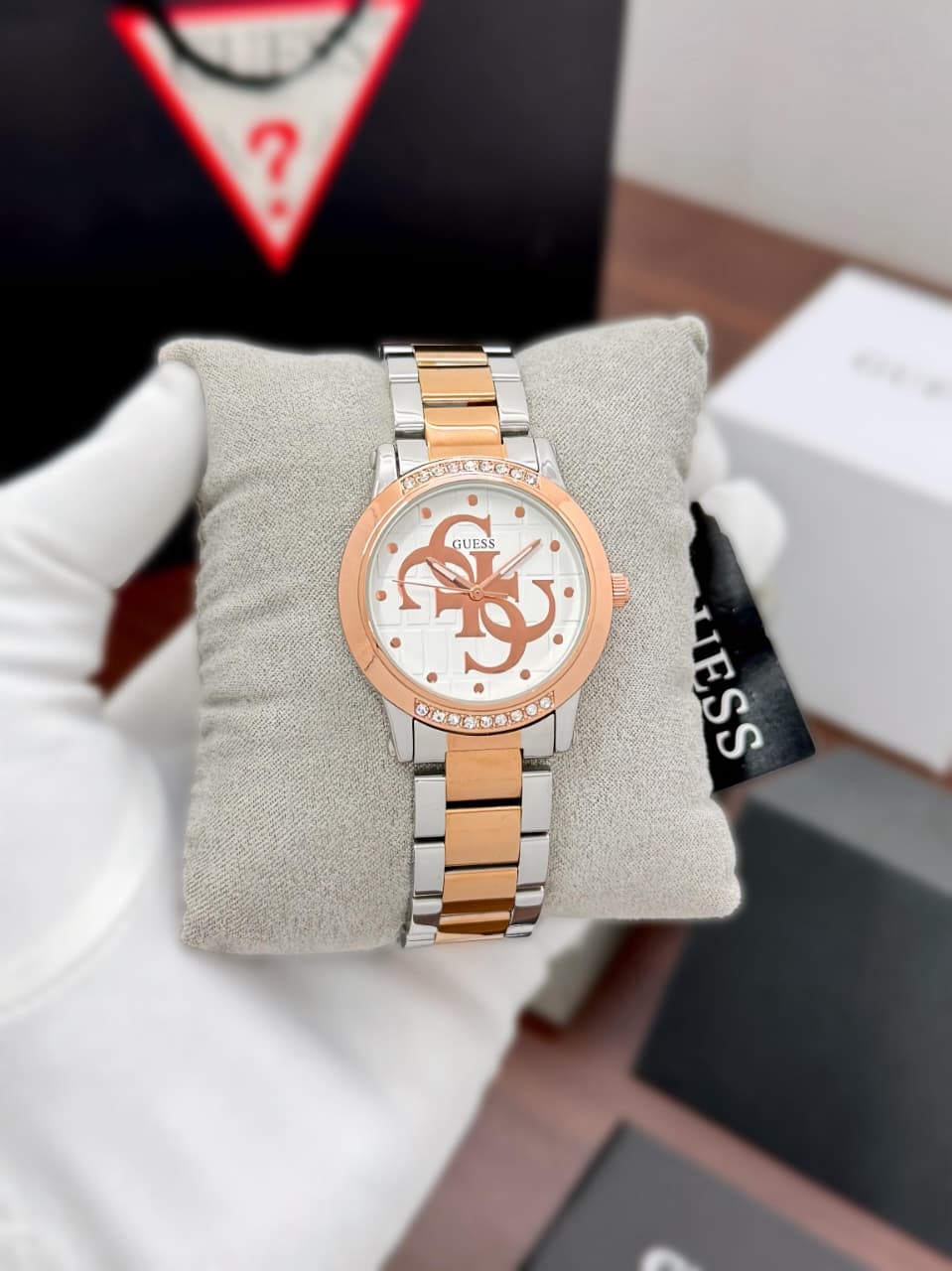 Guess Annette White Dial
