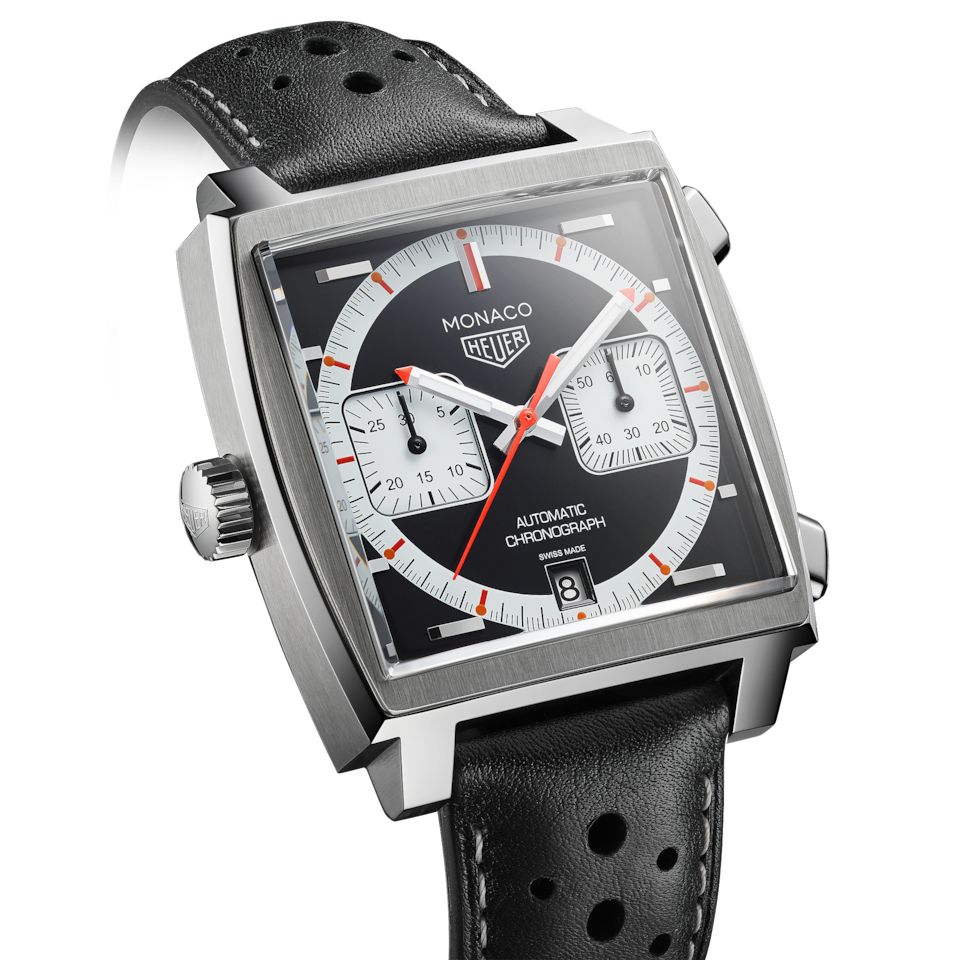 Tag Heuer Monaco Black Chronograph