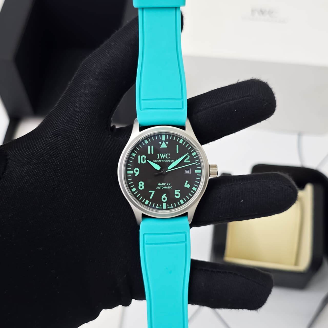 IWC Schaffhausen Automatic Blue