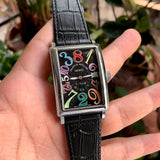 Franck Muller Black Automatic Island Crazy Color Dial