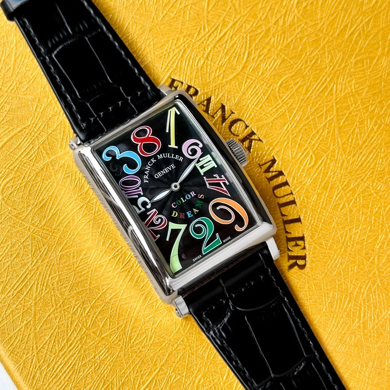 Franck Muller Black Automatic Island Crazy Color Dial