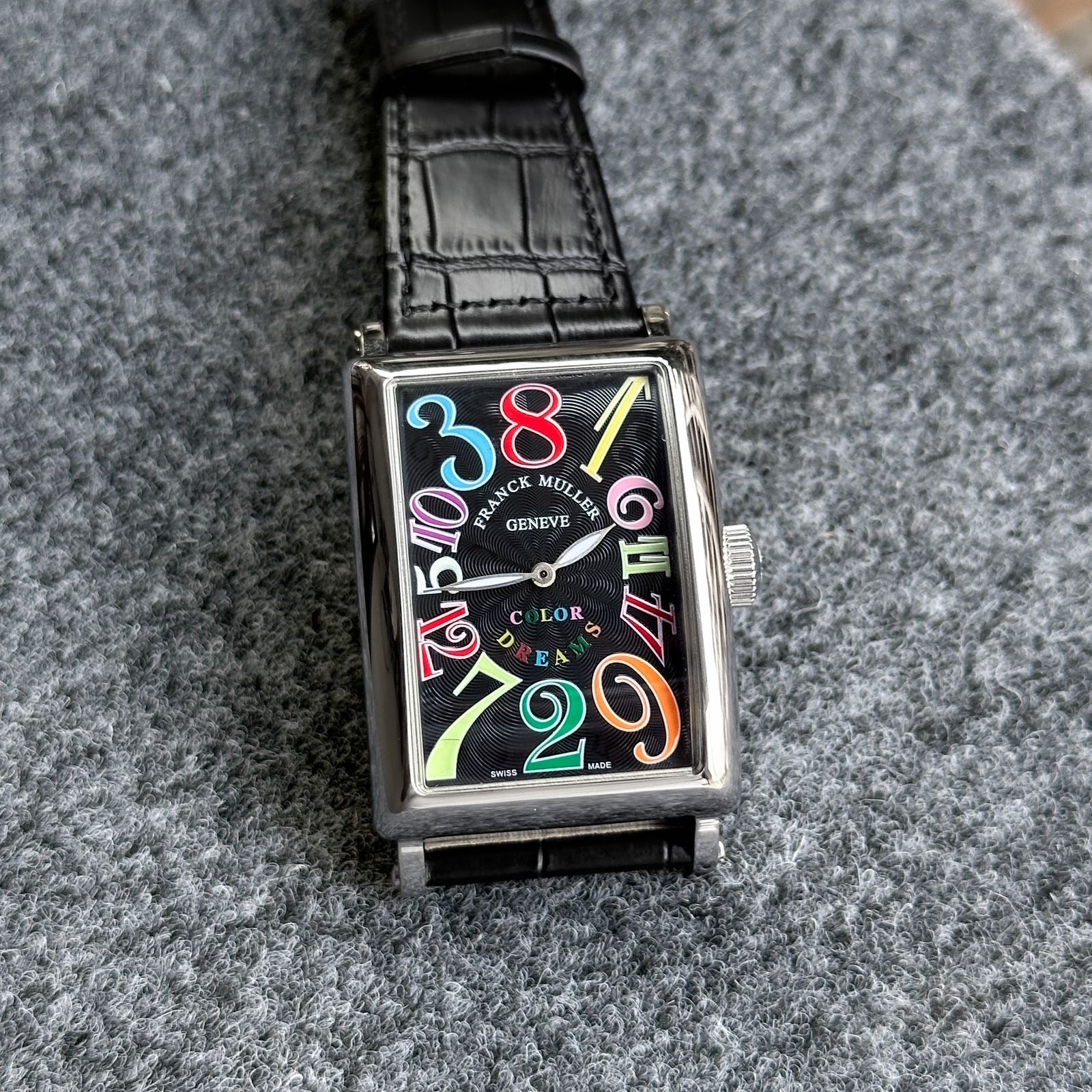 Franck Muller Black Automatic Island Crazy Color Dial